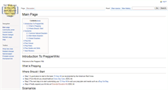 Desktop Screenshot of prepperwiki.org